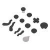Game Controller Thumbsticks Component Pack Black with Carry Case Charging Dock 4 Paddles 2 D Pads for Elite Controller