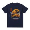 The Great Wave of Coffee Funny Meme Tshirt Unisexs Women Clothing Fashion Tshirts Cotton Casual Short Sleeve T Shirts Streetwear