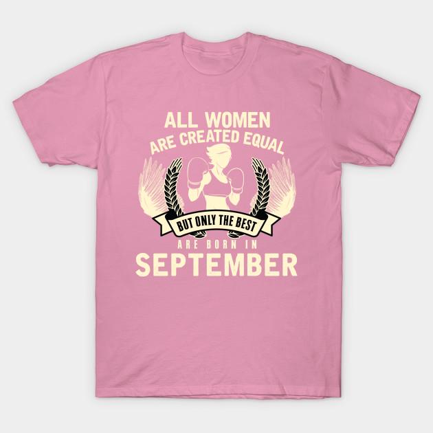 T Shirt Women Women Born In September Harajuku Print Kawaii Tshirt Summer Short Sleeve Female T-Shirt Top Tee