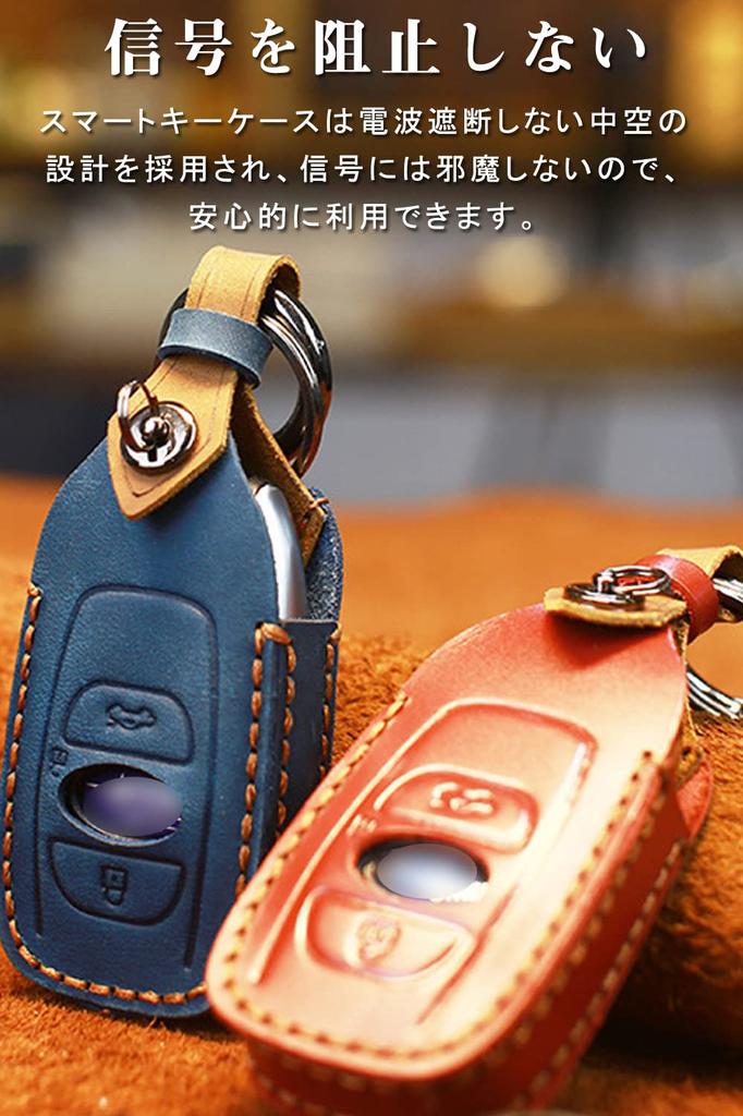 [GeTor] Subaru Key Case, Genuine Leather, Subaru Smart Key Case, Key Holder, Subaru Key