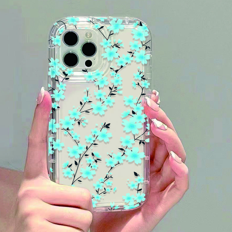 Daisy Flower Clear Phone Cases For iPhone 14 Pro Case iPhone 13 14 16 15 11 12 Pro Max X XR XS 6 7 8 Plus SE 2 Fundas Soft Cover