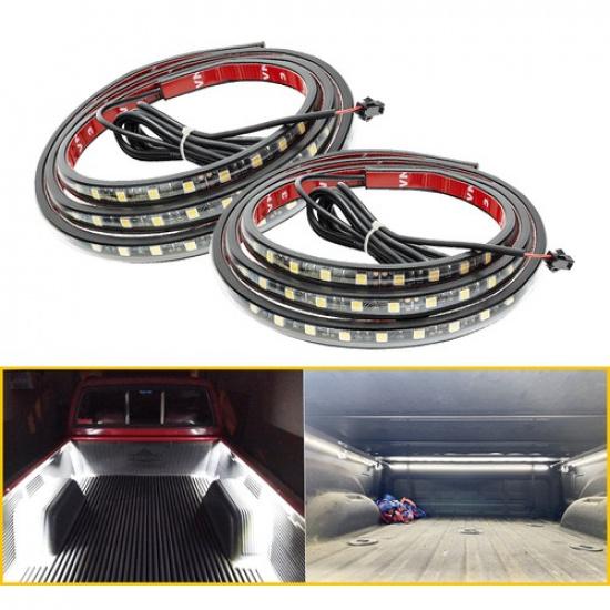 2pcs 60" LED TRUCK CARGO BED WORK LIGHTING BAR FOR STRIPS CHEVY FORD DODGE GMC