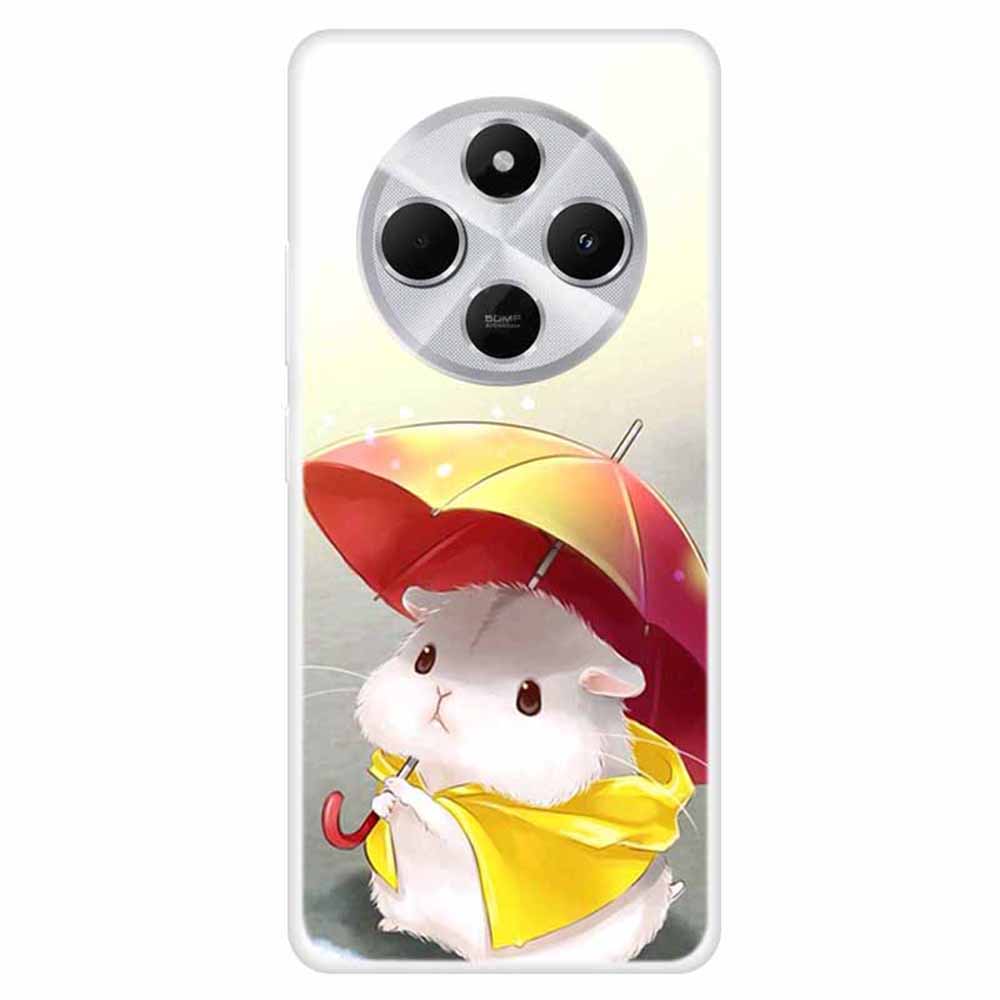 TPU Case for Xiaomi Redmi 14C 4G/14R 5G/Poco C75 4G Pattern Printing Anti-Drop Phone Back Cover