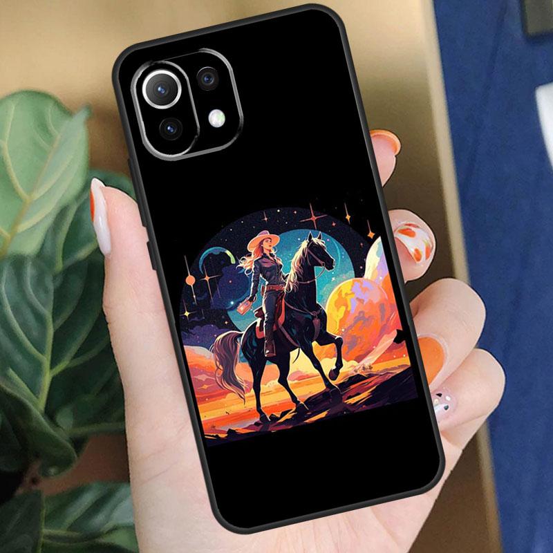 Space Cowgirl Case For Xiaomi 15 14 Ultra 13T 14T 15T Pro 17 Pro Max POCO F8 F7 F5 F6 X5 X6 X7 Pro Coque
