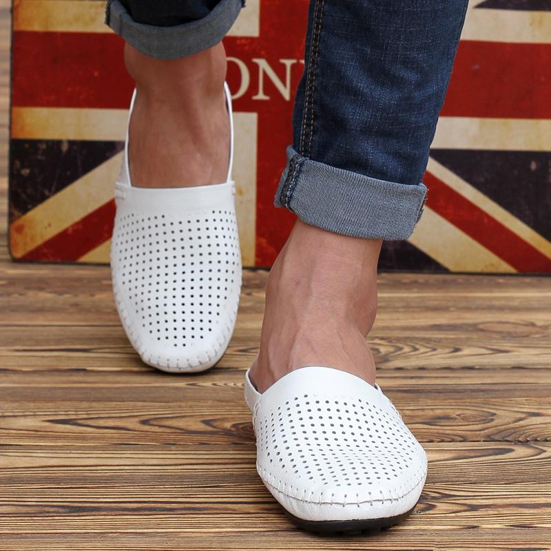 New Style Leather Shoes Men Slip On Business Shoes For Men Loafers