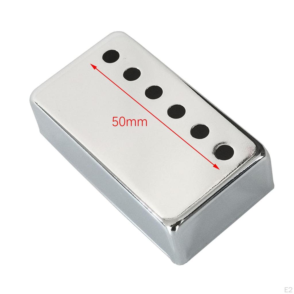 3 pakke med Humbucker pickupdeksler, metalldeler for elektrisk gitarbro og nakke pickuper