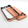 For iPhone 17 Pro Bumper Case Ultra Thin Metal TPU Phone Frame Protective Cover
