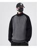 Korean Style Autumn Winter Men's Slim Fit Color Block Sweater - Casual Warm Knit Pullover