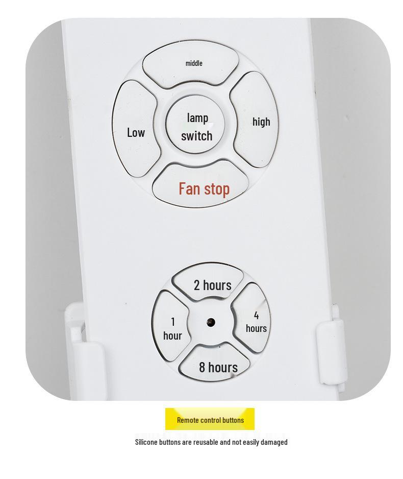 Universal Ceiling Fan Remote: Three-Speed Light Control Receiver with Timer