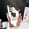 German Shepherd Dog Soft Phone Case for Samsung Galaxy S26 S25 Edge S24 Ultra S23 Plus S22 S21 FE S20 Black Cover Back Shell