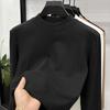 Autumn and Winter High-neck Seamless Warm Long-sleeved Men