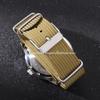 18mm 20mm 22mm Ribbed Nylon Watchband for Military Watch Strap Sport Bracelets Nylon Woven Watchband Women Men Bands Accessories