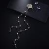 1PC Shell Hairpin French Retro Premium Sense Fringed Ponytail Clip Fashion Banquet Party Bridal Headdress