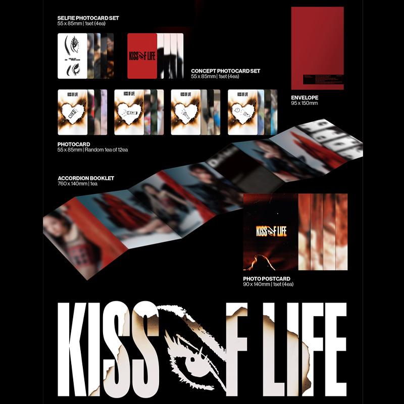 [ÖN SİPARİŞ] KISS OF LIFE 2. Single Albümü Who is she (Sürümü Ara.)