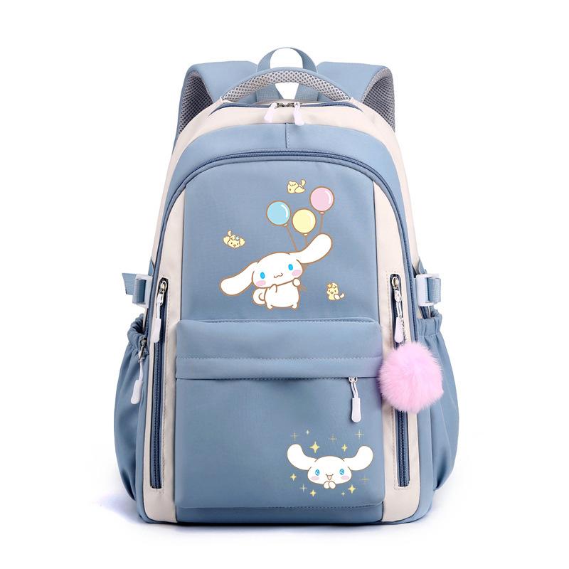 Mignon Xiaoqing Dessin Animé Chiot Périphérique Impression Sac d'École pour Enfants, Sac à Dos de Loisirs pour Élèves du Primaire et du Secondaire