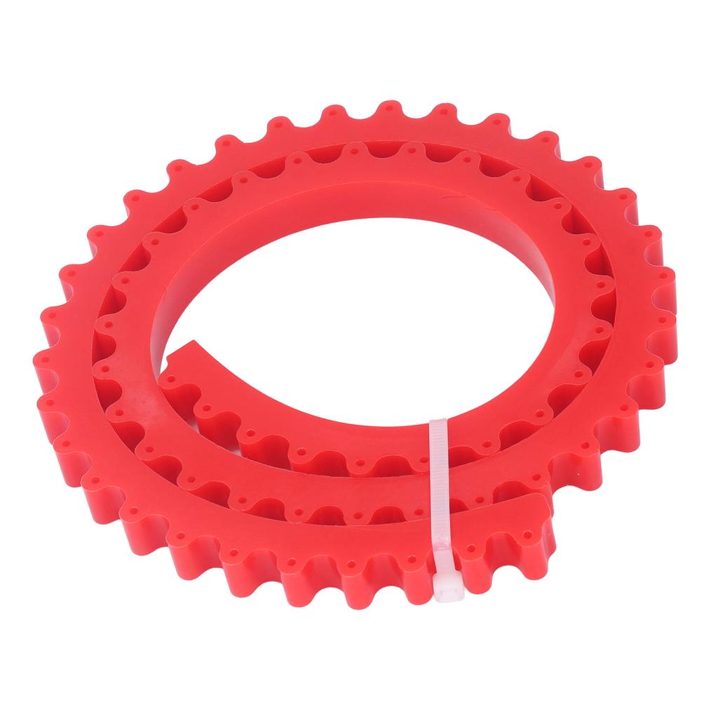 Gear Driven Profiling Strip 16mm Spacing Flexible Curve Guide Shaping Strip 1m for Woodworking