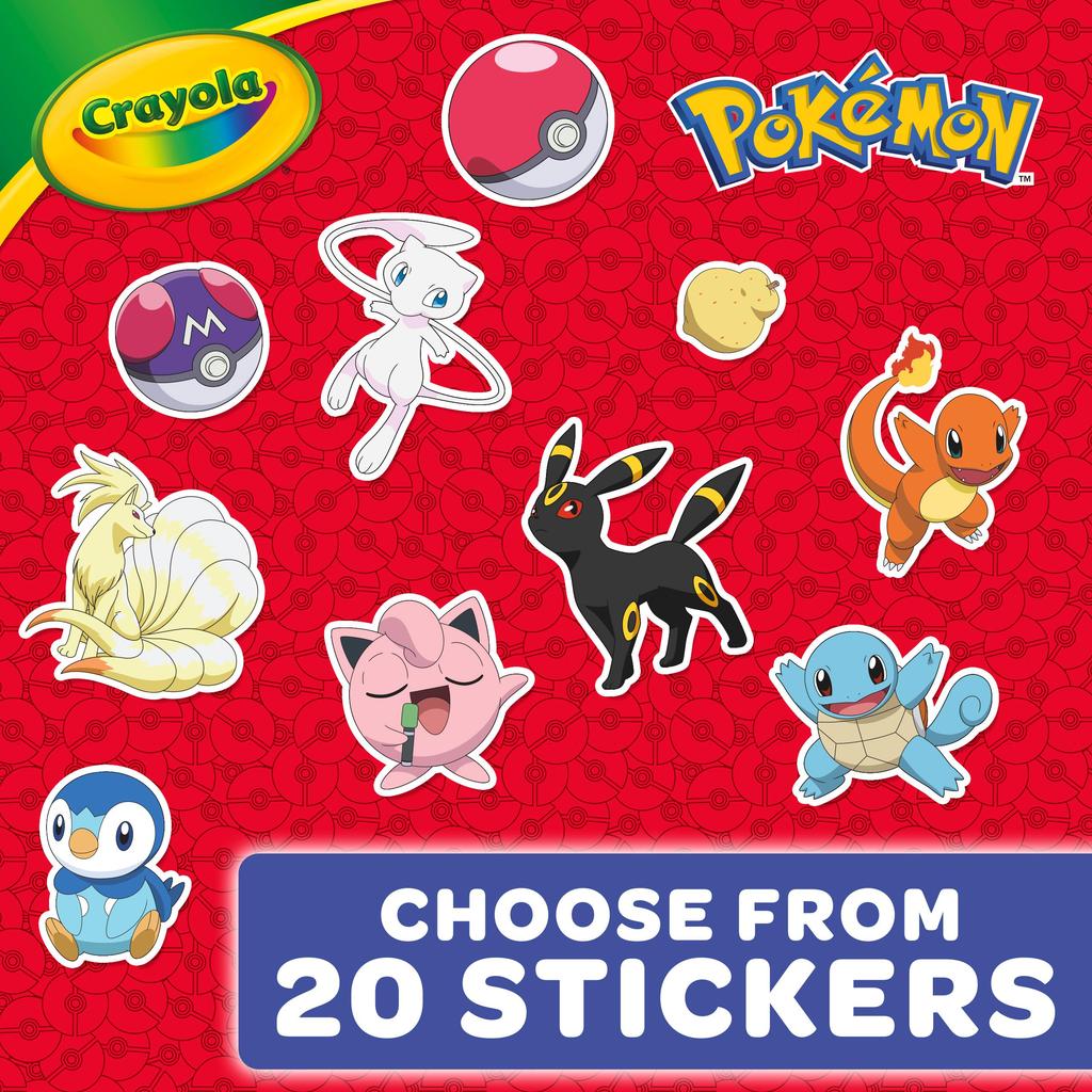 Crayola Coloring Book 96 pages 42732 Pokémon