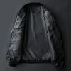 2024 Autumn New Men Black Biker PU Leather Coat Korean Fashion Men Pu Leather Jacket Trend Casual Fit Slim Baseball Clothes 8Xl