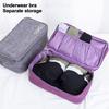 Multi-Compartment Travel Underwear Storage Bag Waterproof Cosmetic Wash Package Bag  Business Trip