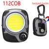 Portable LED Spotlight Lantern With Hook Outdoor Camping Fishing Flashlight Emergency Rechargeable Magnetic Work Car Repair Lamp