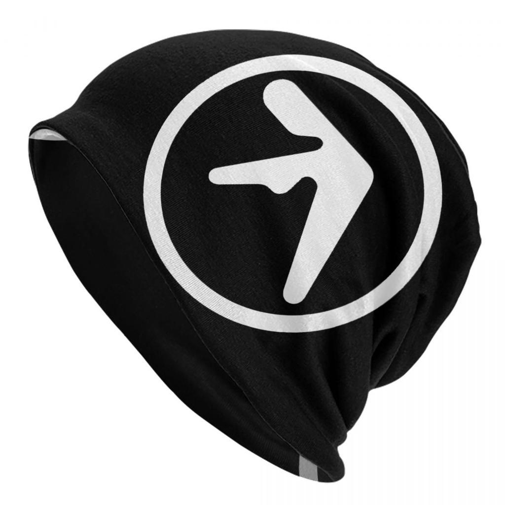 Punk Zwillinge Mütze Hut Herbst Winter Outdoor Totenkopf Mützen Beanie Hut Elektronische Musik für Unisex Damen Sommer Thermisch Elastische Kappe