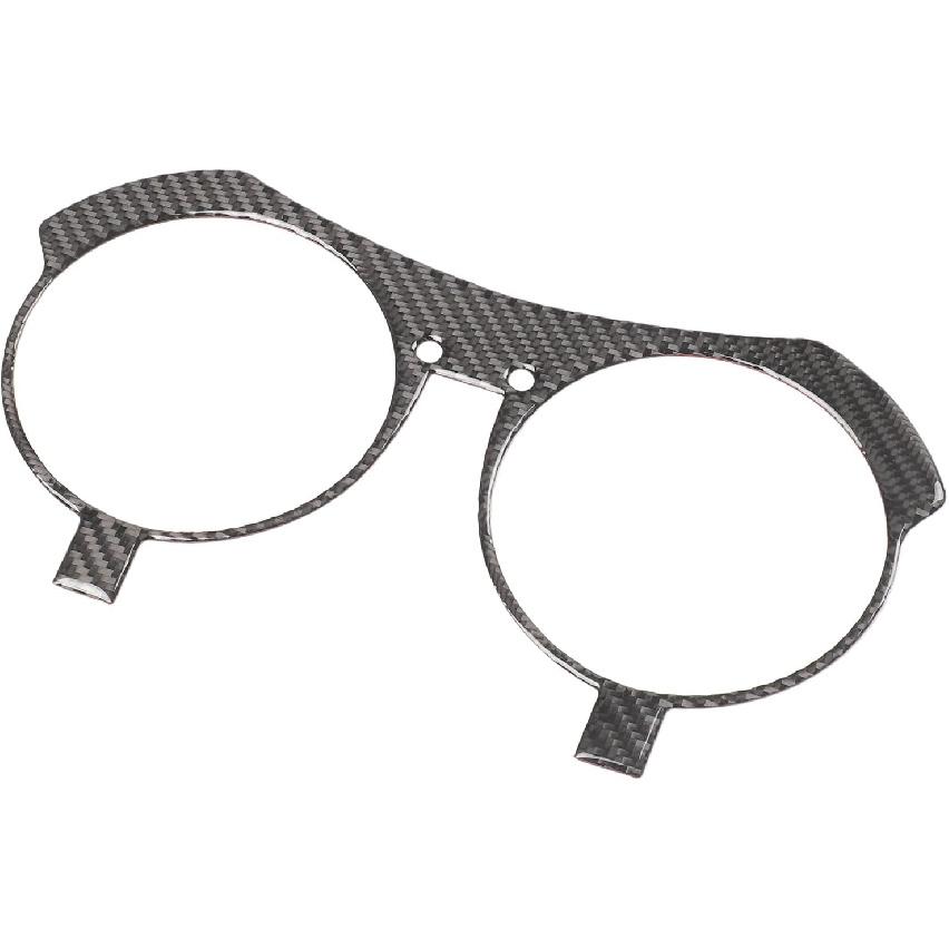 Car Dashboard Cover Trims for 2011-2019 Nissan Juke Infiniti ESQ Accessories Center Console Speedometer Cover Carbon Fiber Center Console Speedometer