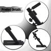 Electronic Keyboard Stand Bracket Display Rack Adjustable Easy Installation Metal Telescopic Arms