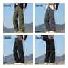 JEANSWEST Men's Outdoor Functional Straight-Leg Cargo Pants