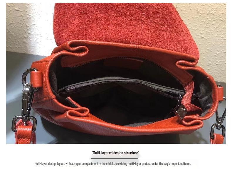 2025 New Style Genuine Leather Women's Crossbody Shoulder Bag