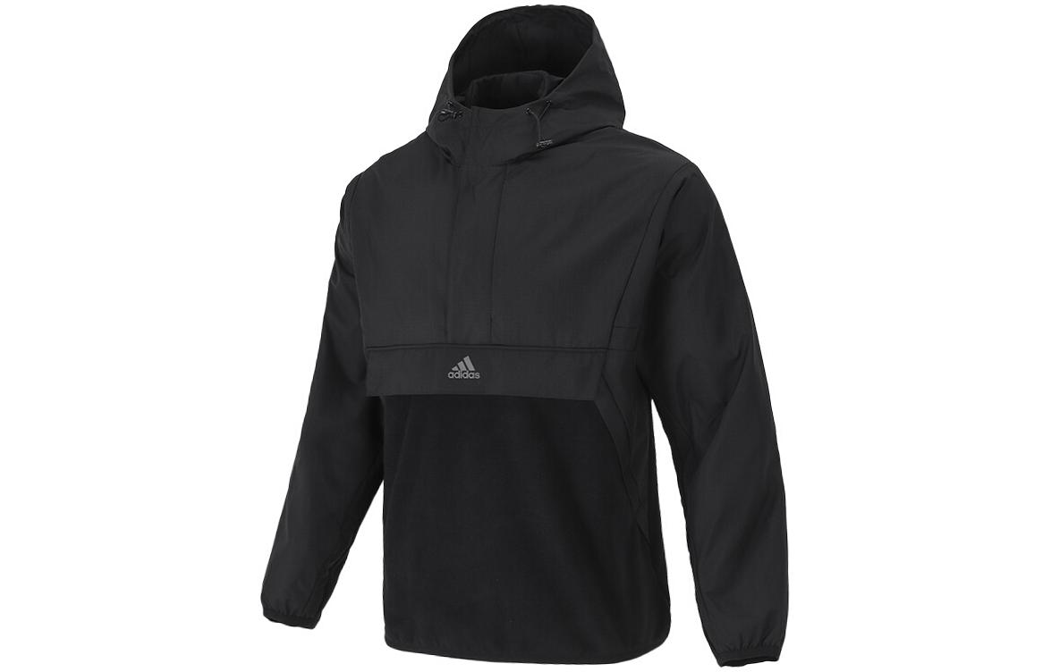 Adidas Jackets Men s Black Hooded Moderate Other H39244 L