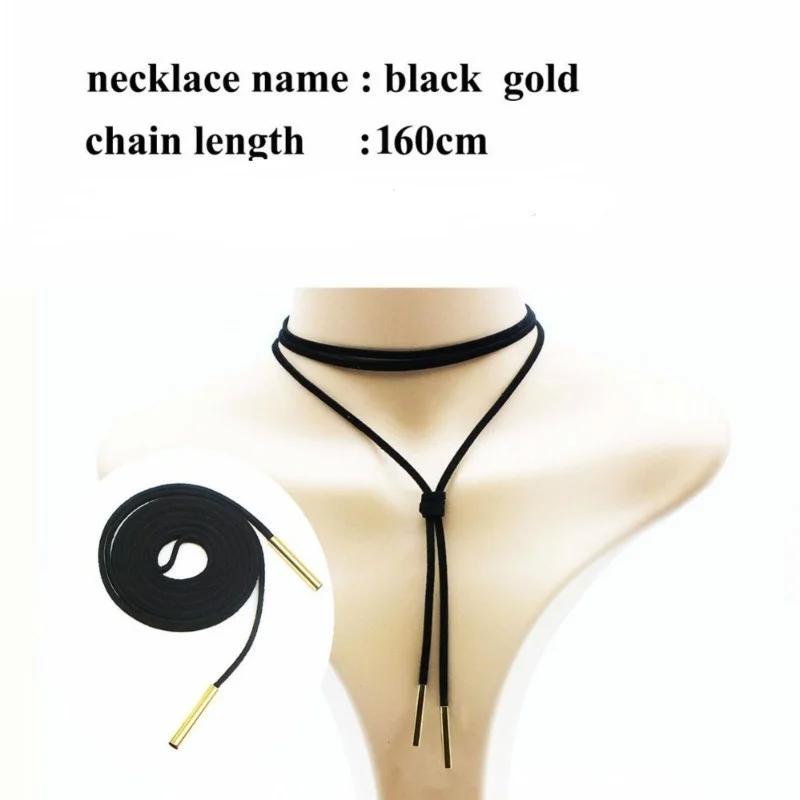 3 Pcs /set  Necklace Black Lace Leather Velvet Strip Woman Collar Jewelry Neck Accessories Colar Kol
