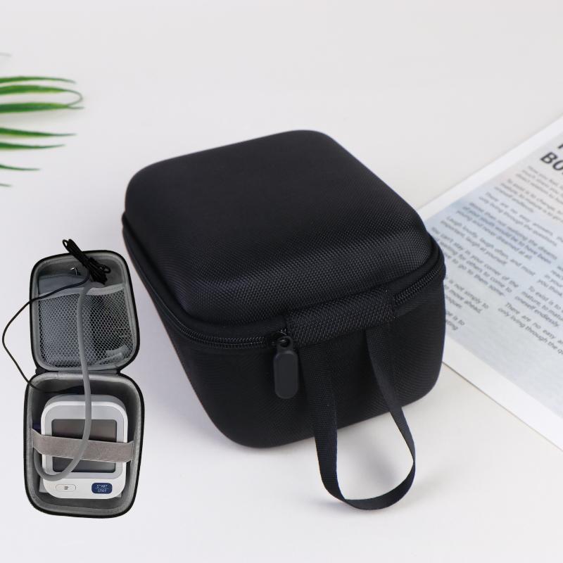 1Pcs Home Electronic Measurement Eva Blood Pressure Bag Hard Case Storage Bag For Upper Arm Blood Pressure Monitor For Omron