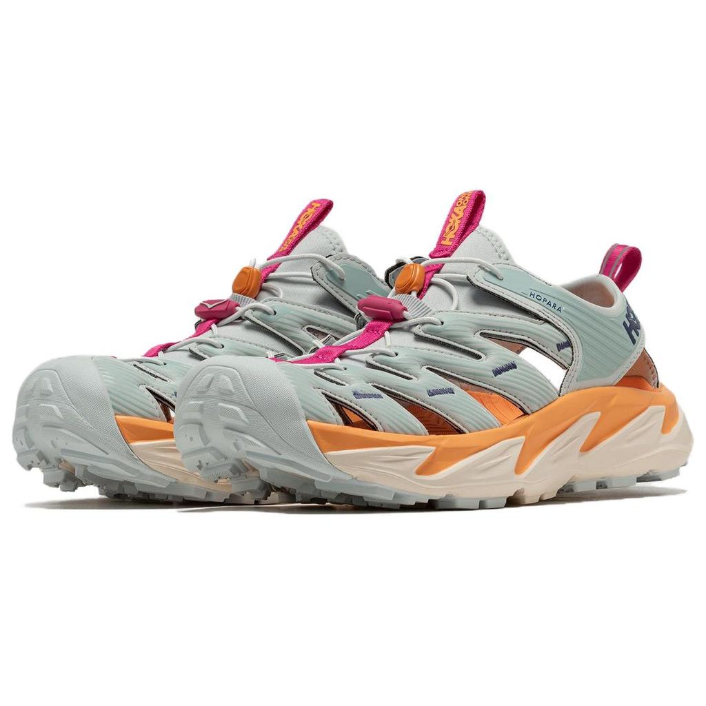 HOKA Hopara Sandale Ice Flow Mock Orange Unisex Sneakers Blau 1123112-IFMO