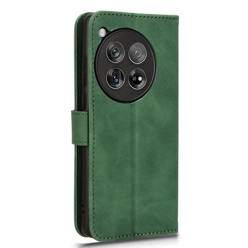 For OnePlus Ace 3 5G/12R 5G Leather Case Skin-Feel Phone Cover with Wallet