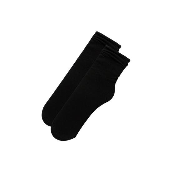 

1 пара женских носков средней длины с загнутыми краями в японском стиле, высокоэластичные, нескользящие, тонкие, мягкие, дышащие, впитывающие пот, не садятся, спортивные носки с начесом