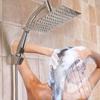 8-inch Square Air Booster Universal Adjustable Nozzle Shower