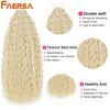 14 Inch Marshmallow Afro Curl Crochet Hair SyntheticTwist Braid Kinky Curly Braiding Hair Extensions Ombre Blonde For Black Women