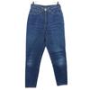 90s W626 Made In Japan Tapered Denim Pants W31 Navy Jeans Women Used