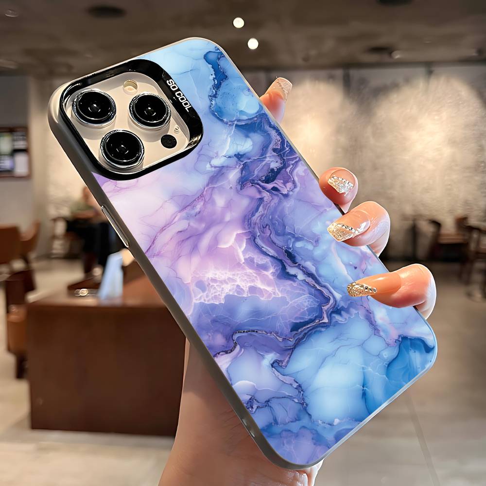 

Чехол для телефона C-Colored-M-Marble для iPhone 17 16 15 14 13 12 Mini 11 8 7 Pro Max Plus Цветной чехол для телефона iphone12