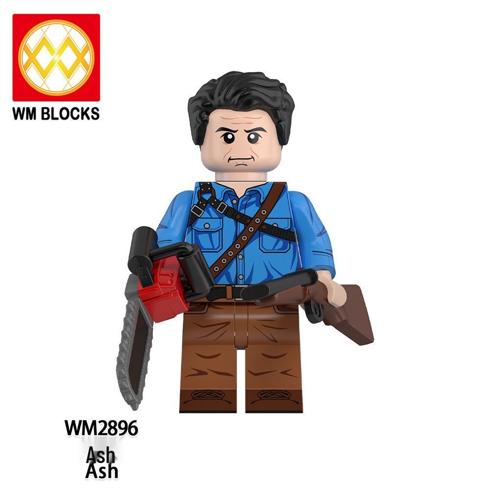 WM6205 Ghost Nun Horror Series Minifigure Building Block Toy