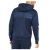 Crosshatch Mens Geometric Pattern Full Zip Hoodie