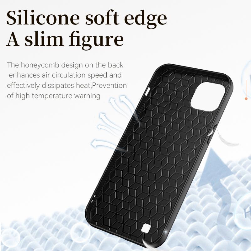 For Realme C55 NFC Case Hard TPU Silicone Bumper Shockproof Phone Case Realme C55 C17 C11 C12 C15 C20 C31 C33 C35 Casing Cover