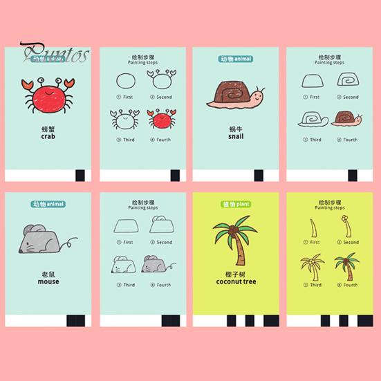 Kids Automatic Drawing Robot Toy with 100 Cards Interactive Educational Painting Robot Learning Toy Teaching Aid Toddlers Boys Girls Gift