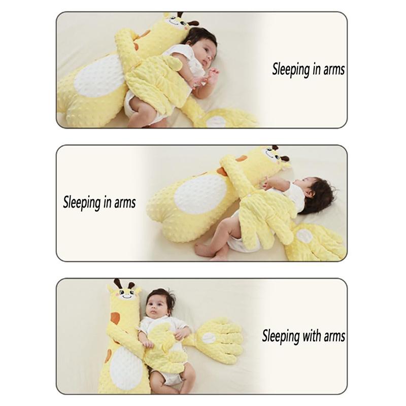 Heatable Baby Patter For Sleep Baby Startle Prevention Sleep Companion Automatic Palm Patting Sleeping Pillow Soothing Toy