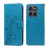 Portemonnaie-Hülle für Moto G67 5G - Leder/PU, Blau