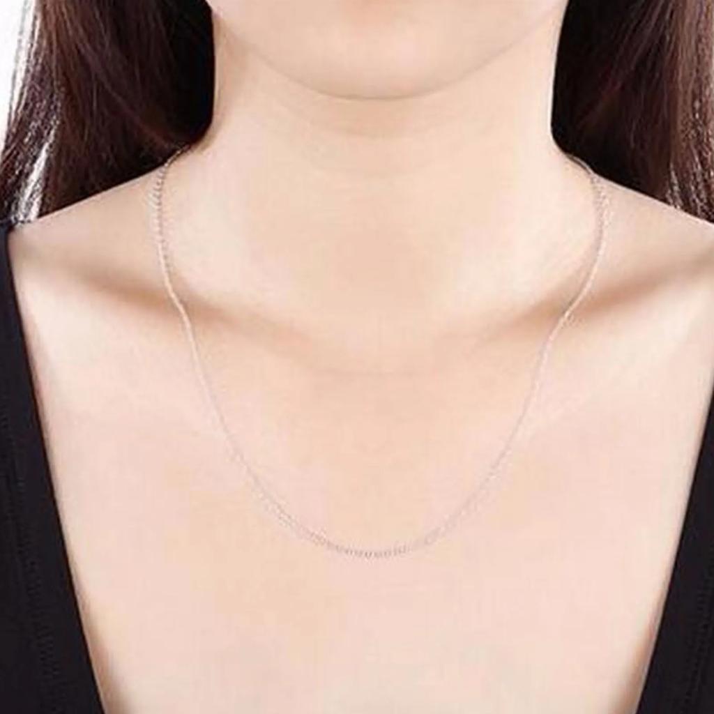 5er-Set Kupferketten, modische DIY-Schmuckstücke für Damen und Herren, Rolo-Kette, 1 mm, Längen: 16, 18, 20, 22, 24 Zoll