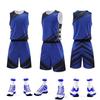Uniforme de Treino de Basquete para Adulto e Jovem - Camisa de Secagem Rápida com Estampa Personalizada para Competições de Equipe