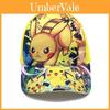 Dětská baseballová čepice Pokemon s ochranou proti slunci a prodyšnou bavlnou pro letní venkovní hraní