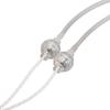 Tube Earbuds Ergonomic Radiation   Noise Reduction Portable Binaural 3.5mm   Tube Headset for Laptop Tablet