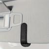 1pc Car Sunshade Fashion Glasses Frame Clip-PU Leather,Secure Magnetic Closure,Scratch Free Design,Easy One Hand Operation